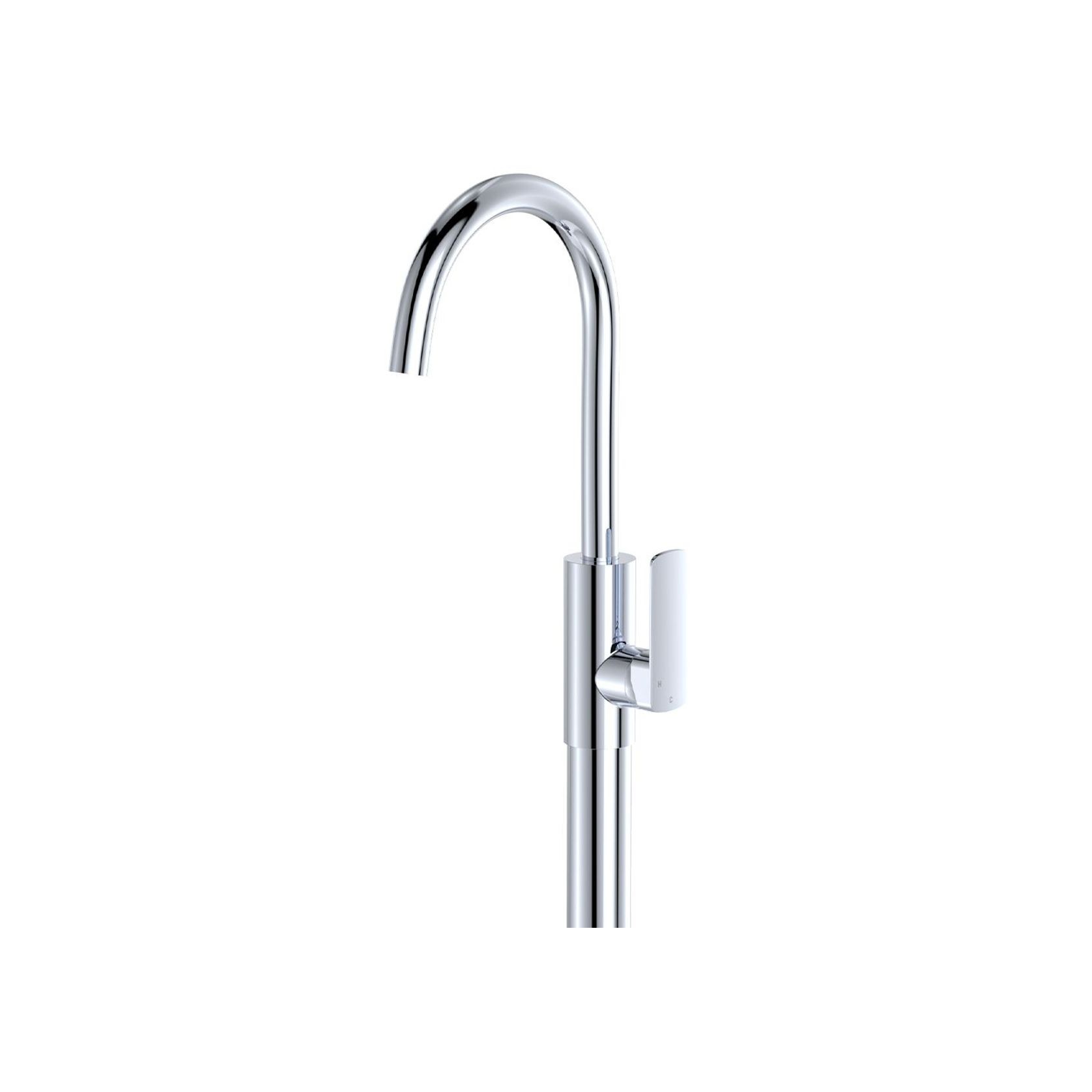 Tono Floor Mounted Basin/Bath Mixer gallery detail image