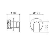 Urbane II Bath/Shower Mixer with Fast Flow II - All Pressure gallery detail image