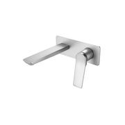 Rushy Wall Mixer with Spout Brushed Nickel gallery detail image