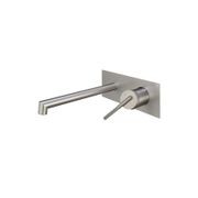Caddence Wall Mixer with Spout Brushed Nickel gallery detail image