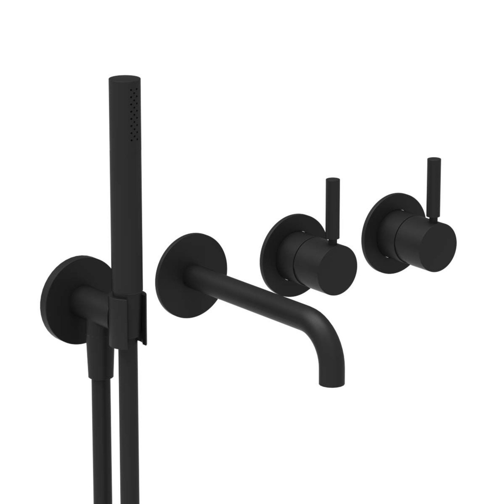 Buddy Pro Wall Mount Bath/Shower Set gallery detail image