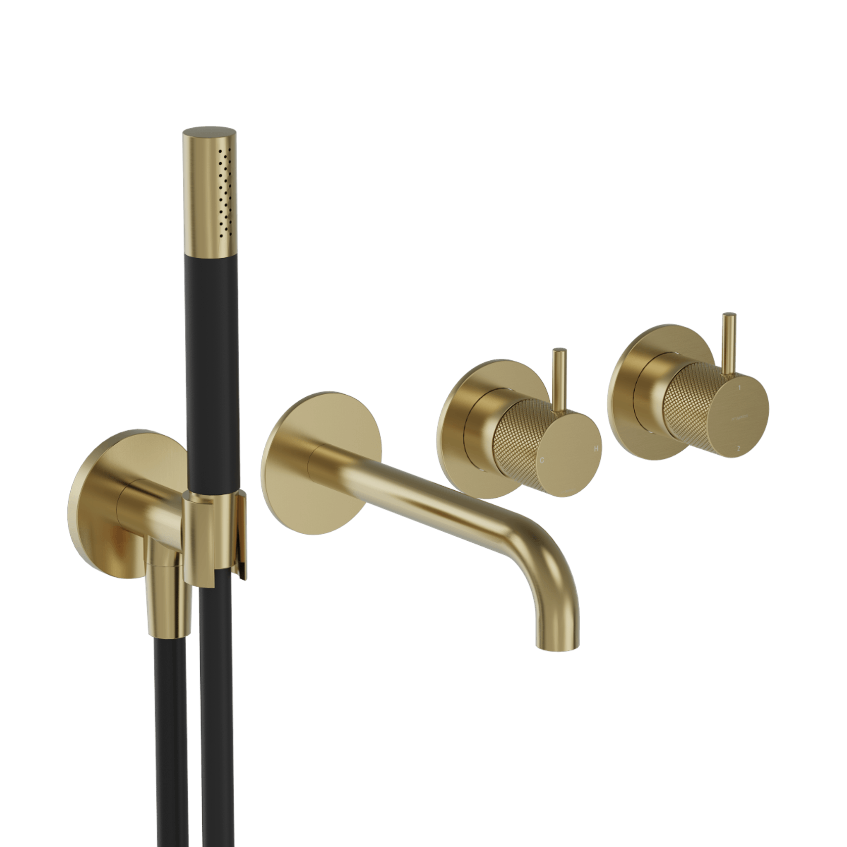 Buddy X Wall Mount Bath/Shower Set gallery detail image