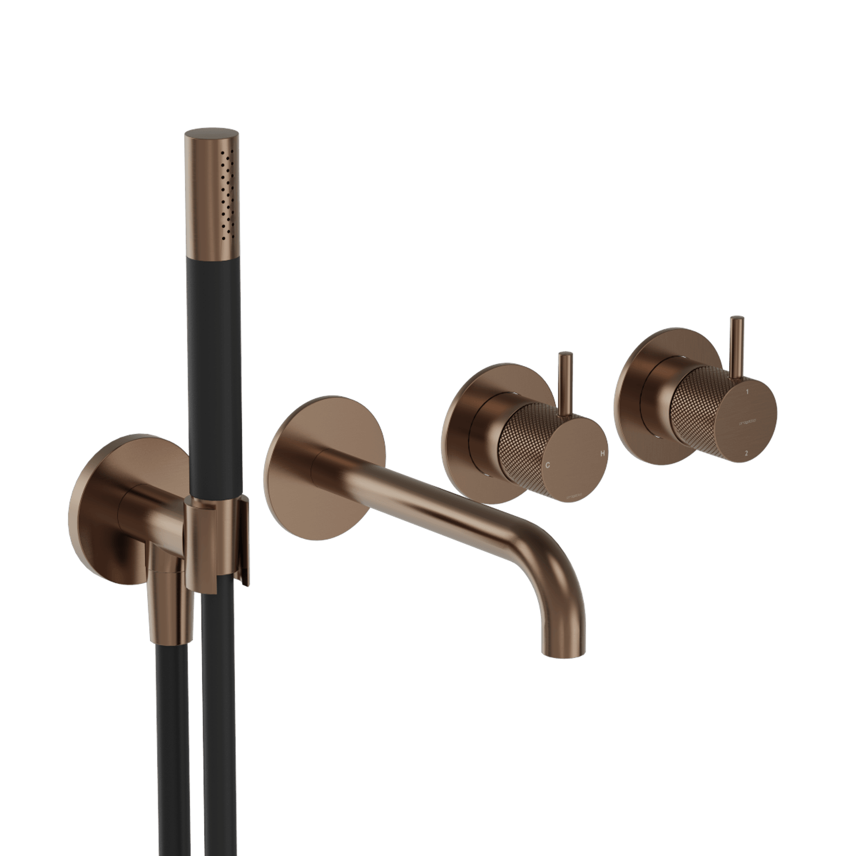 Buddy X Wall Mount Bath/Shower Set gallery detail image