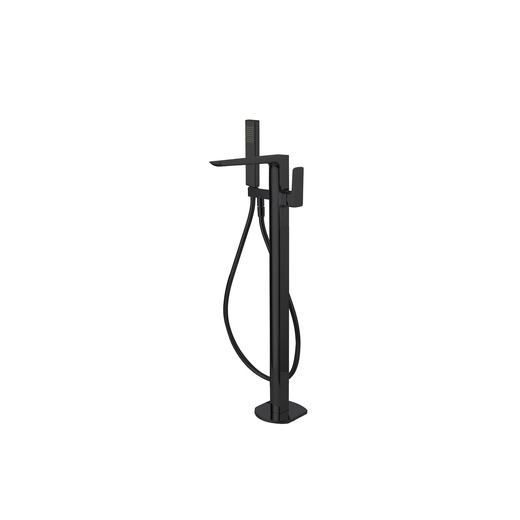 Como Floor Mount Bath Filler & Handshower gallery detail image