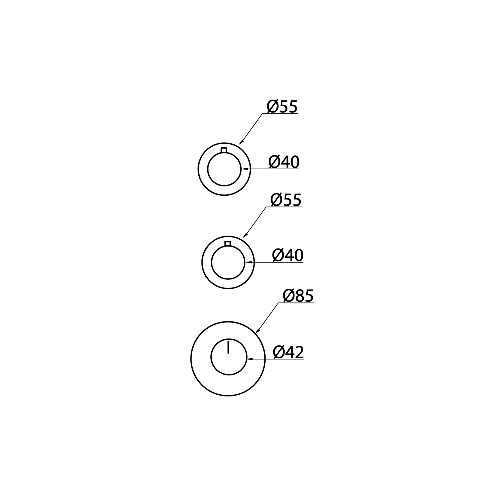 Antonio Frattini DO102E Shower Controller gallery detail image