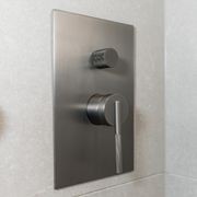 Caddence Wall Mixer with Diverter Gun Metal Grey gallery detail image