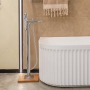 Freestanding Tap with Handheld Shower Chrome gallery detail image
