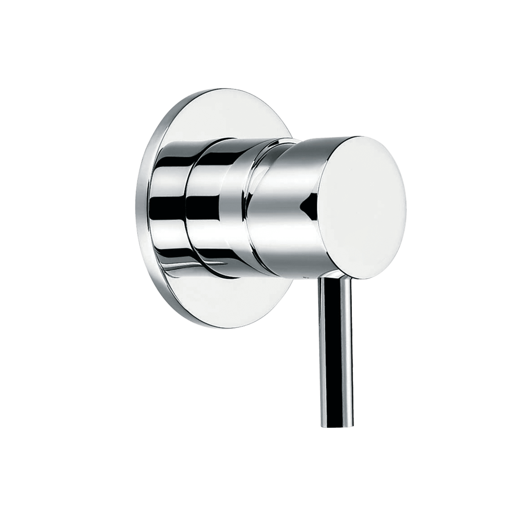 Elisa Round Shower/Bath Mixer Chrome gallery detail image