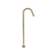 Scarab Floor Mounted Bath Spout Brushed Gold gallery detail image