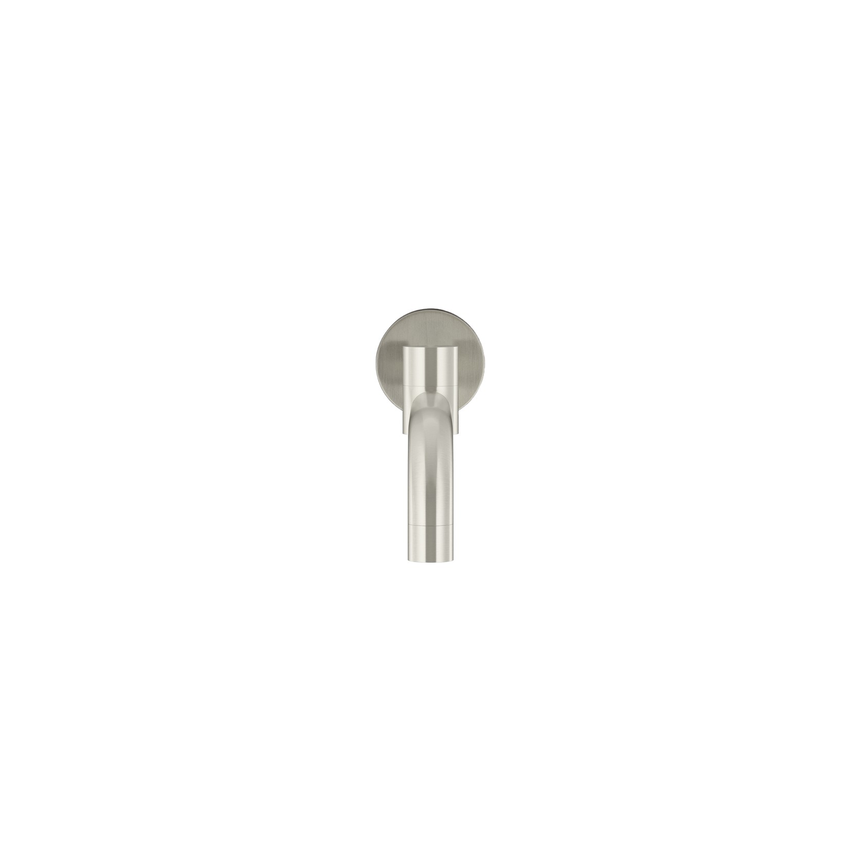 Meir Brushed Nickel Round Swivel Wall Spout gallery detail image