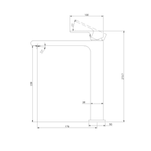 Bianca Tall Basin Mixer | Brushed Nickel gallery detail image