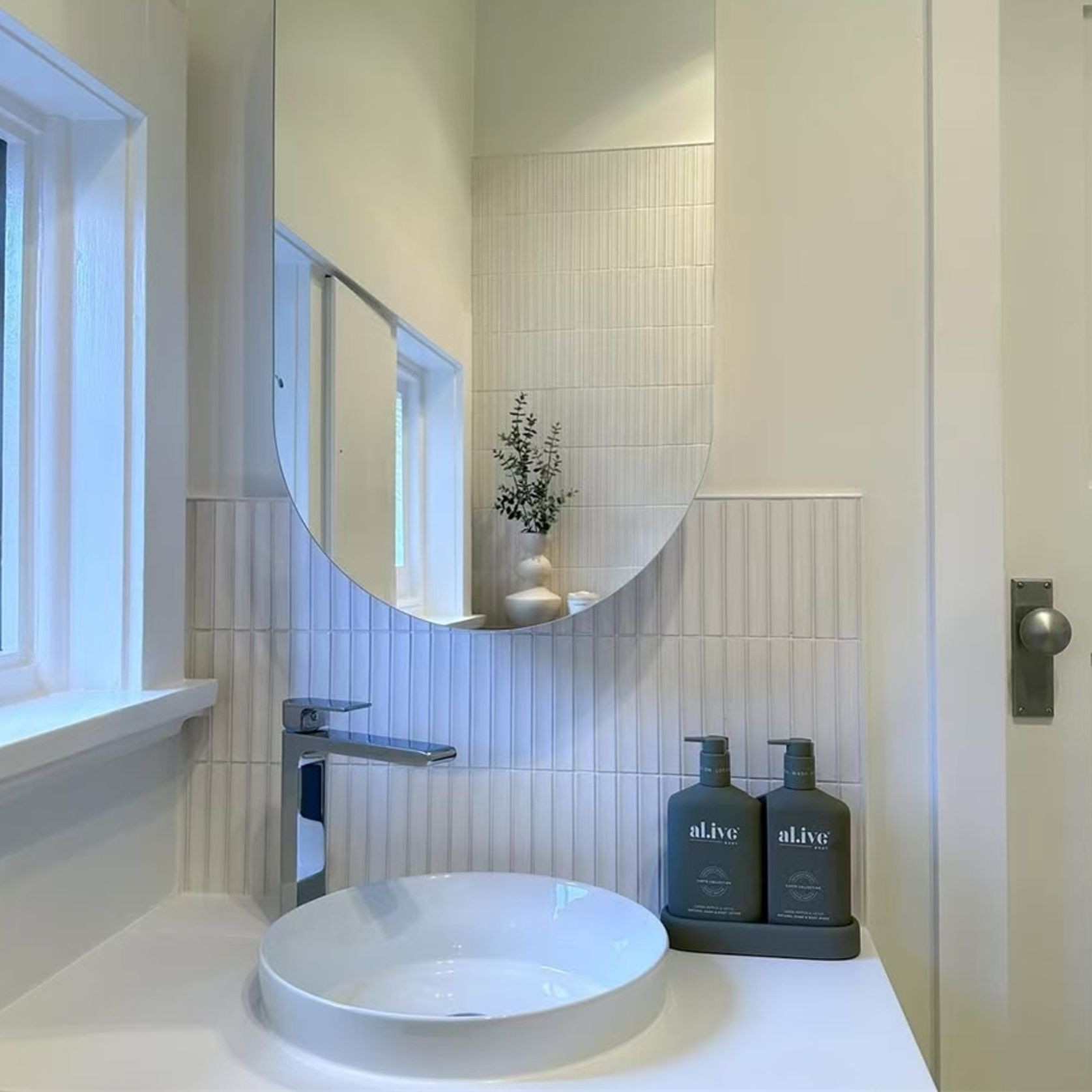 Bianca Tall Basin Mixer | Chrome gallery detail image