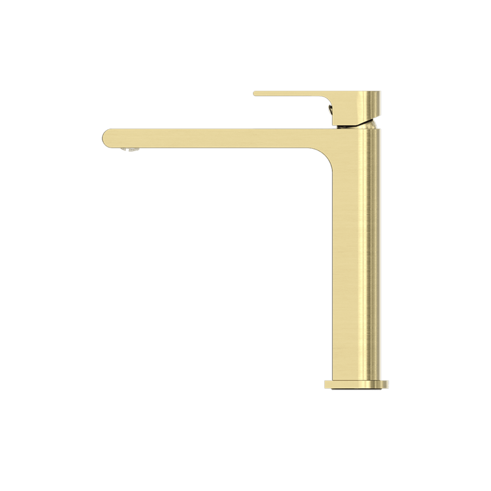 Bianca Mid Tall Basin Mixer | Brushed Gold gallery detail image