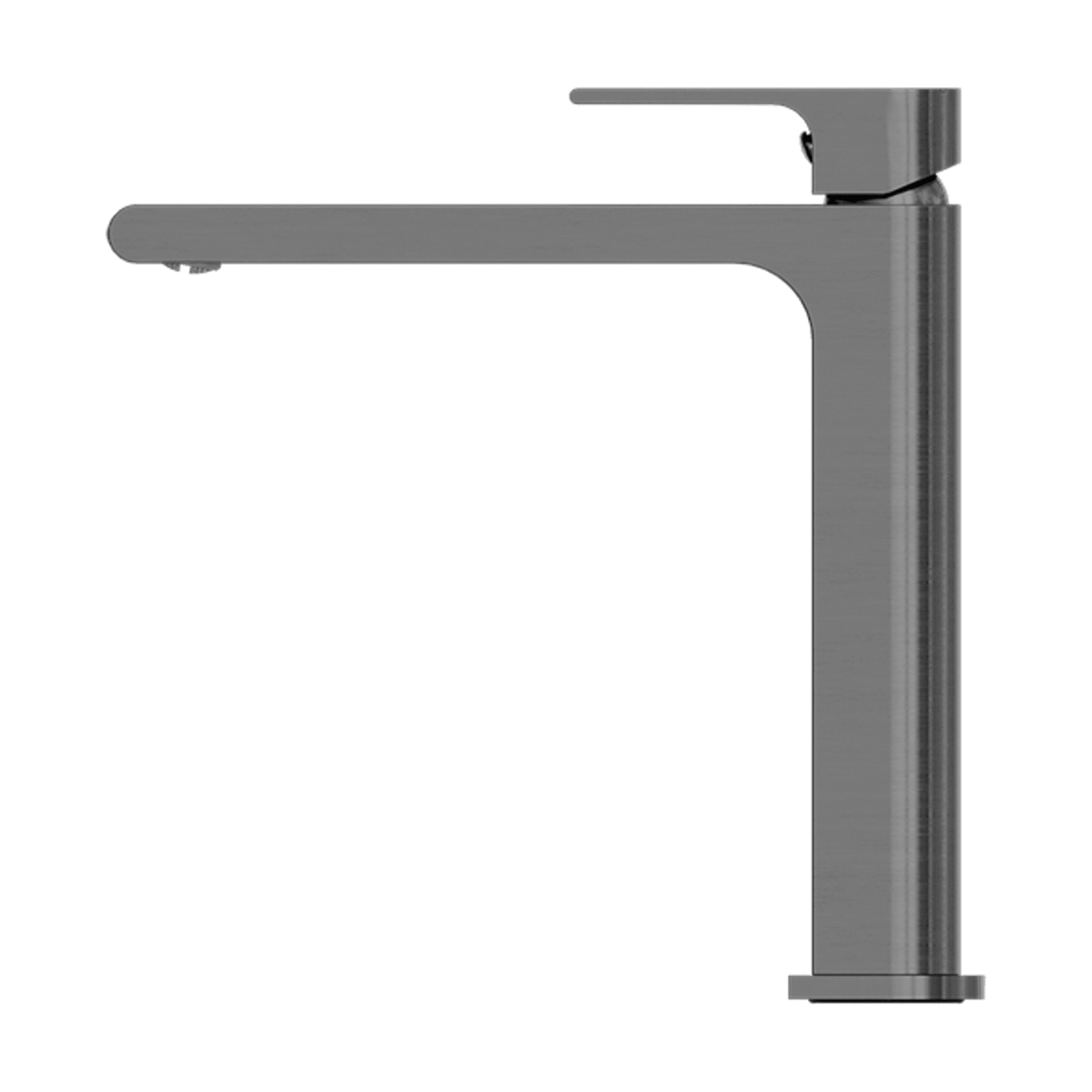 Bianca Mid Tall Basin Mixer | Gun Metal gallery detail image