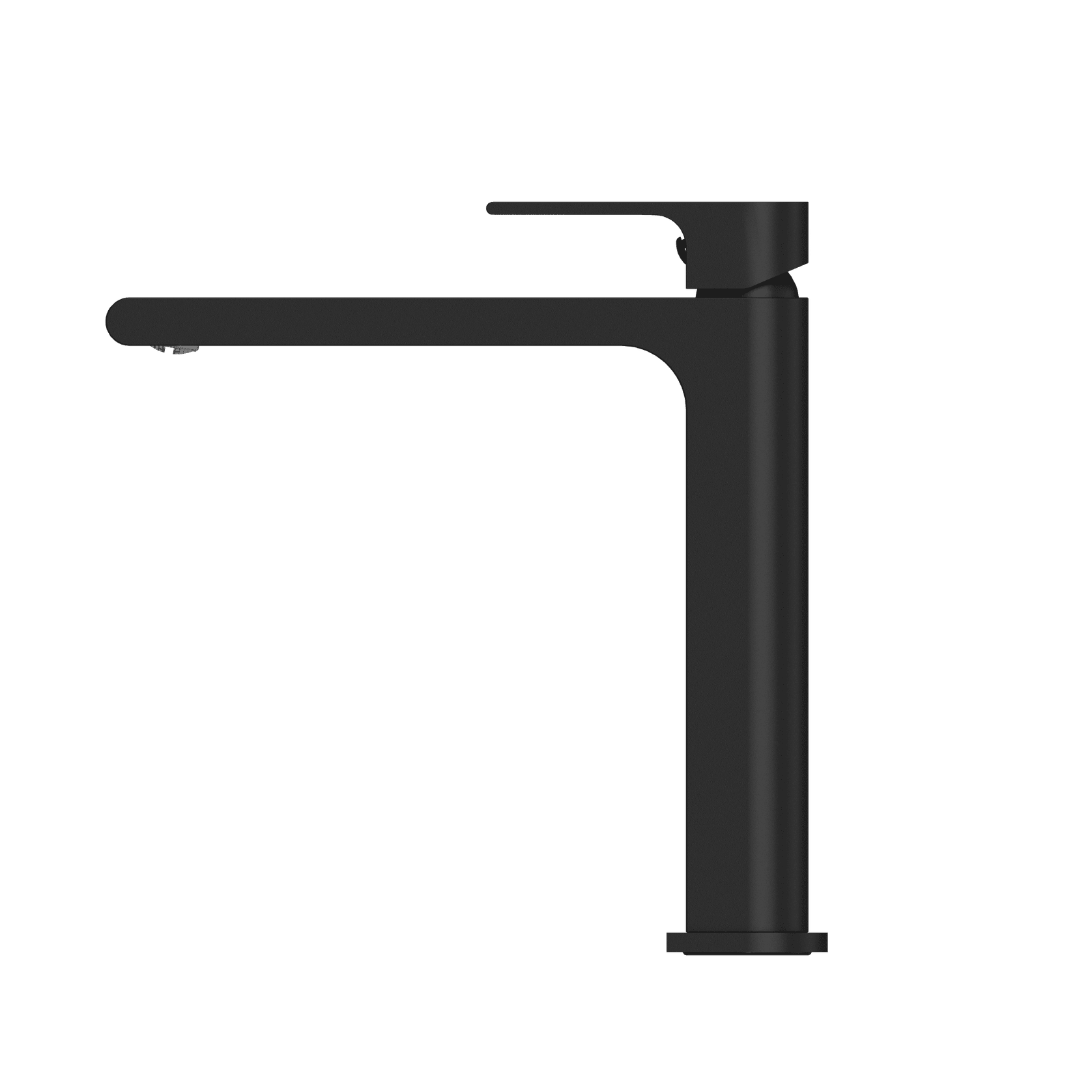 Bianca Mid Tall Basin Mixer | Matte Black gallery detail image