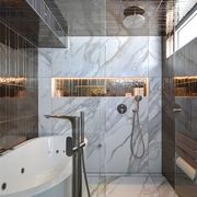 Bianca Bath Mixer & Hand Shower | Brushed Nickel gallery detail image