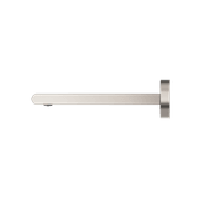 Bianca Fixed Bath Spout 240mm | Brushed Nickel gallery detail image