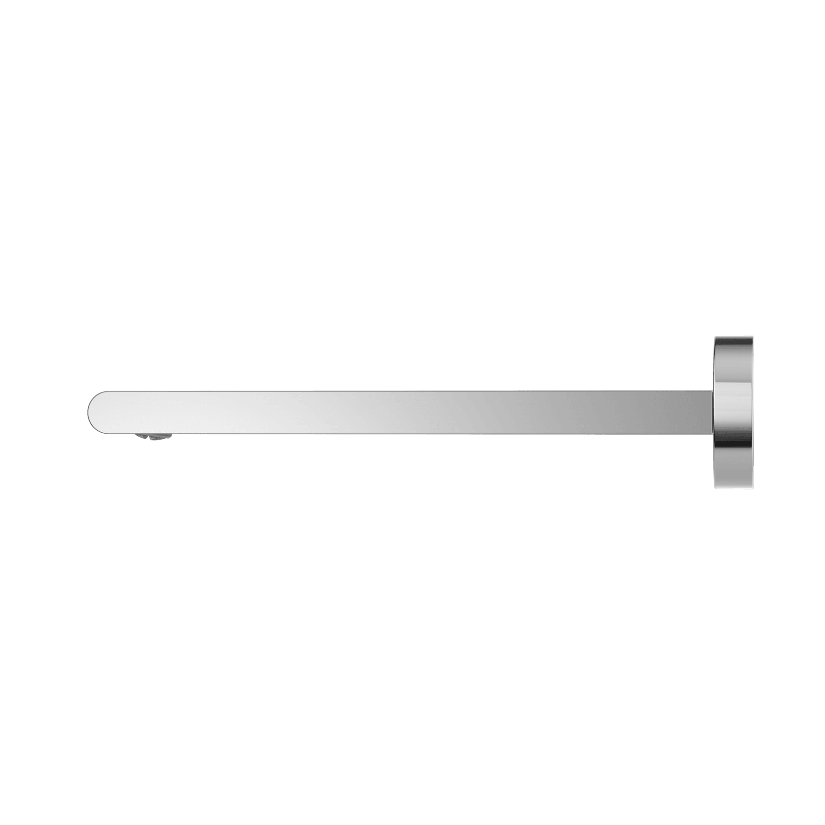 Bianca Fixed Bath Spout 240mm | Chrome gallery detail image