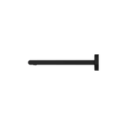 Bianca Fixed Bath Spout 240mm | Matte Black gallery detail image