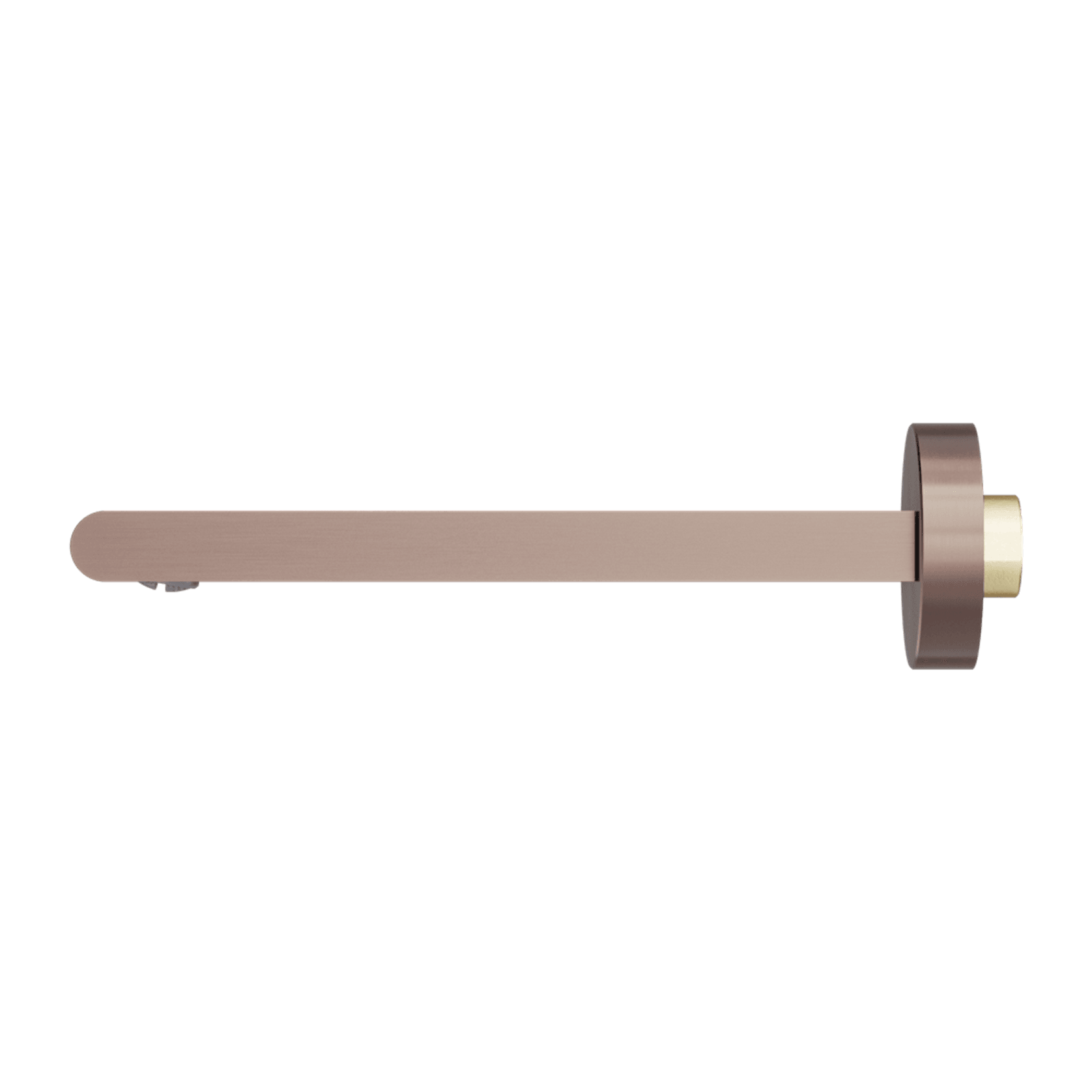 Bianca Fixed Bath Spout 200mm | Brushed Bronze gallery detail image