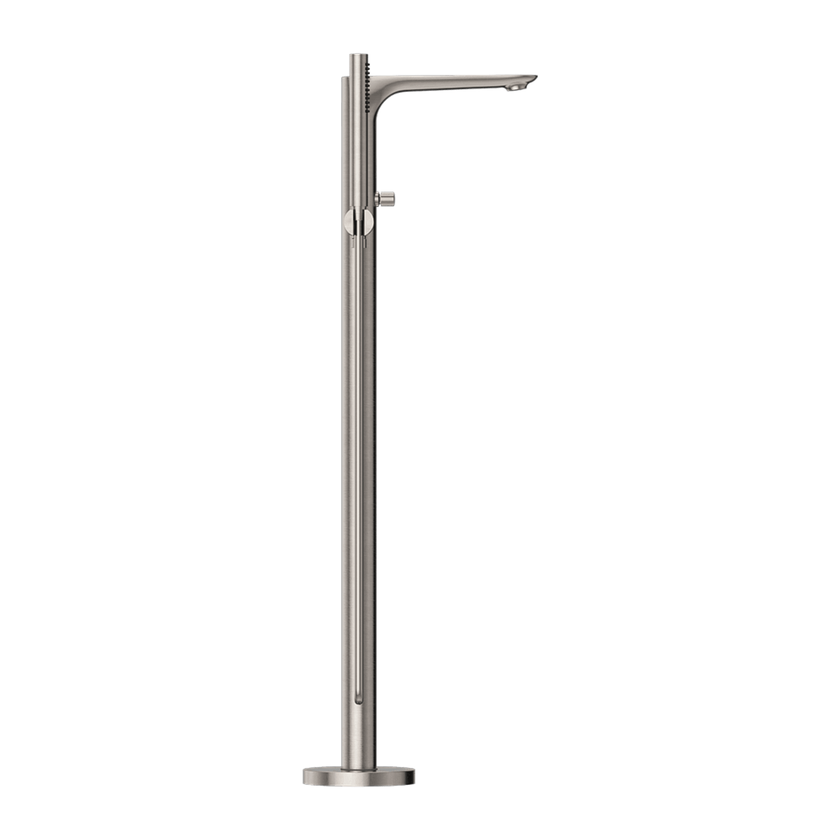 Bianca Bath Mixer & Hand Shower | Brushed Nickel gallery detail image