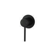 Lucid Pin Wall Mixer Matte Black gallery detail image