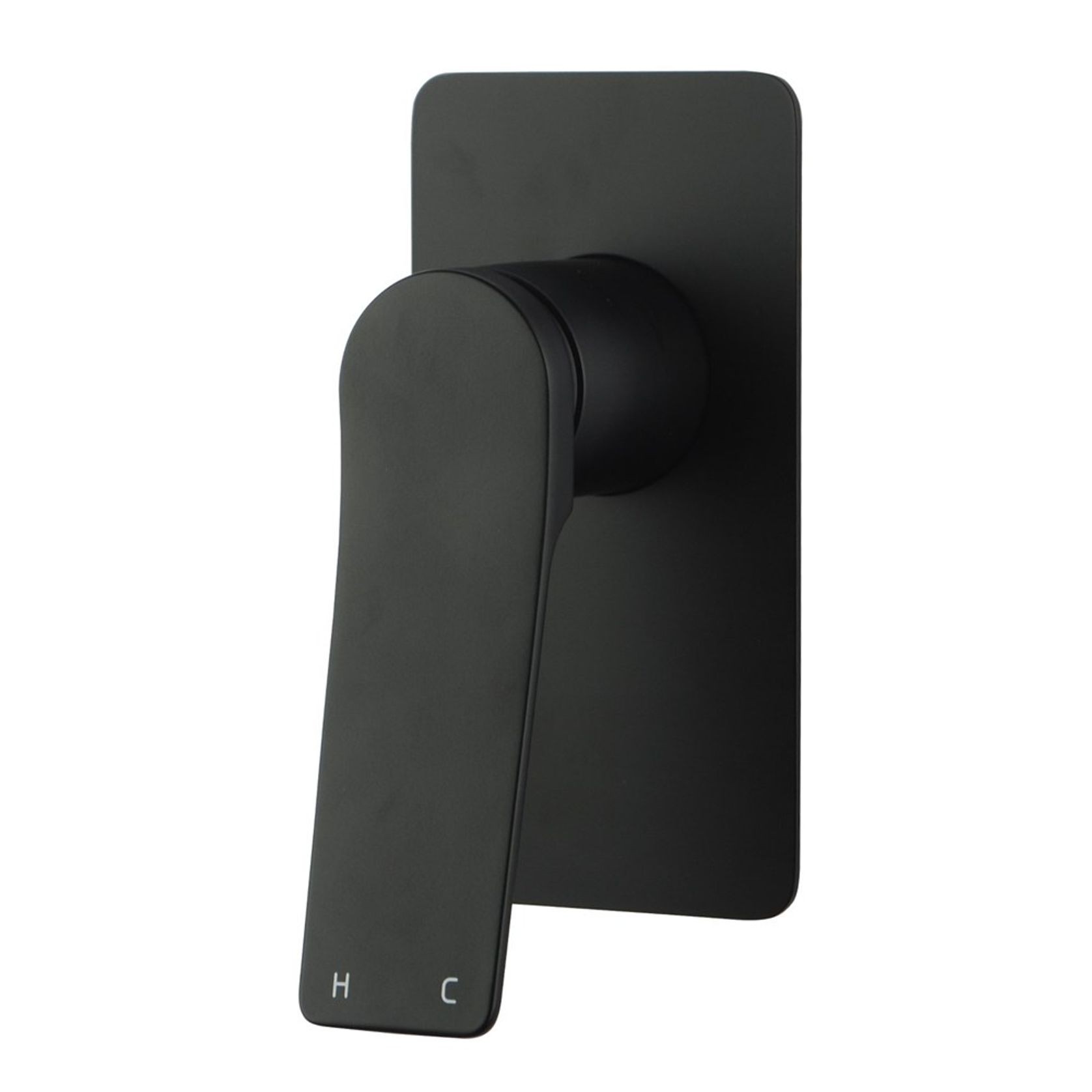 Rushy Wall Mixer with Diverter Matte Black gallery detail image