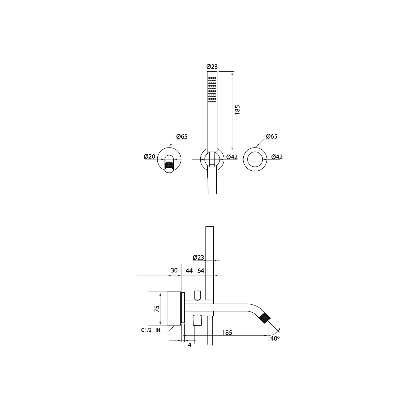 Antonio Frattini R296 Bath Set gallery detail image
