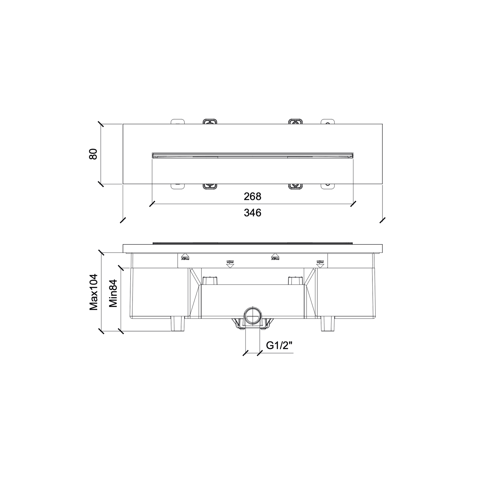 Antonio Frattini SHC77 Cascade Waterfall Shower gallery detail image