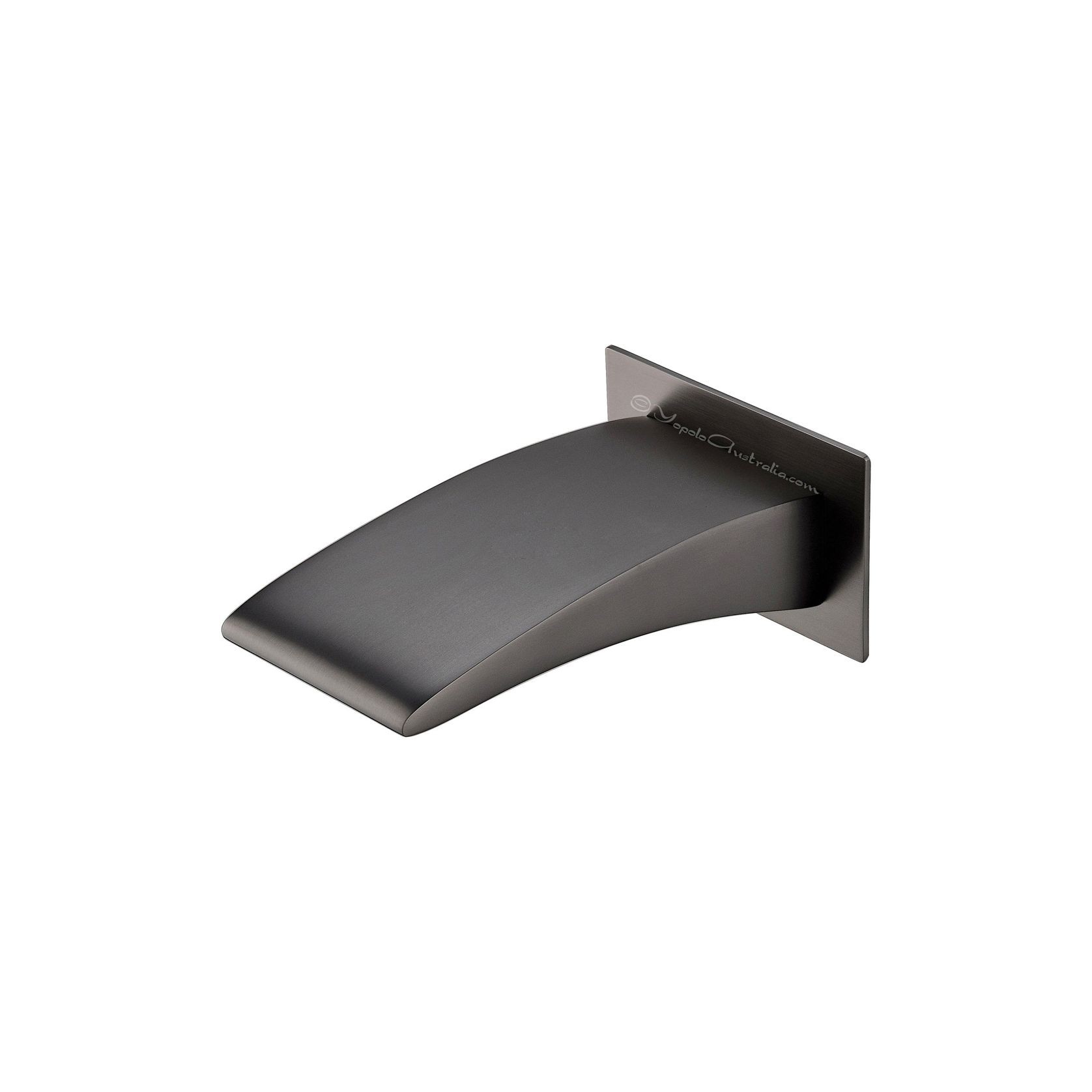 Waterfall Bath Spout - SPOUT11 Brushed Gunmetal | ArchiPro AU