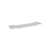 iStone 800mm Bath Tray Matte White gallery detail image