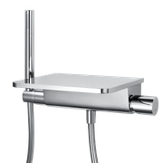 Modern Wall Mount Bath Mixer And Shower Set (Waterfall) gallery detail image