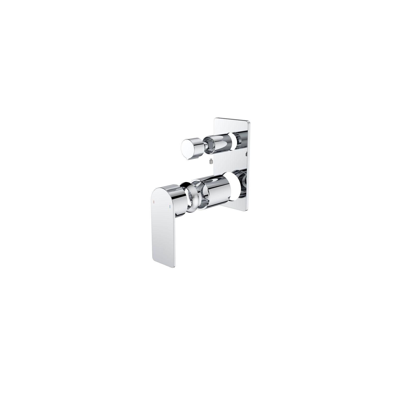Urbane II Bath/Shower Mixer with Diverter Trim Kit Rectangular Cover Plate gallery detail image