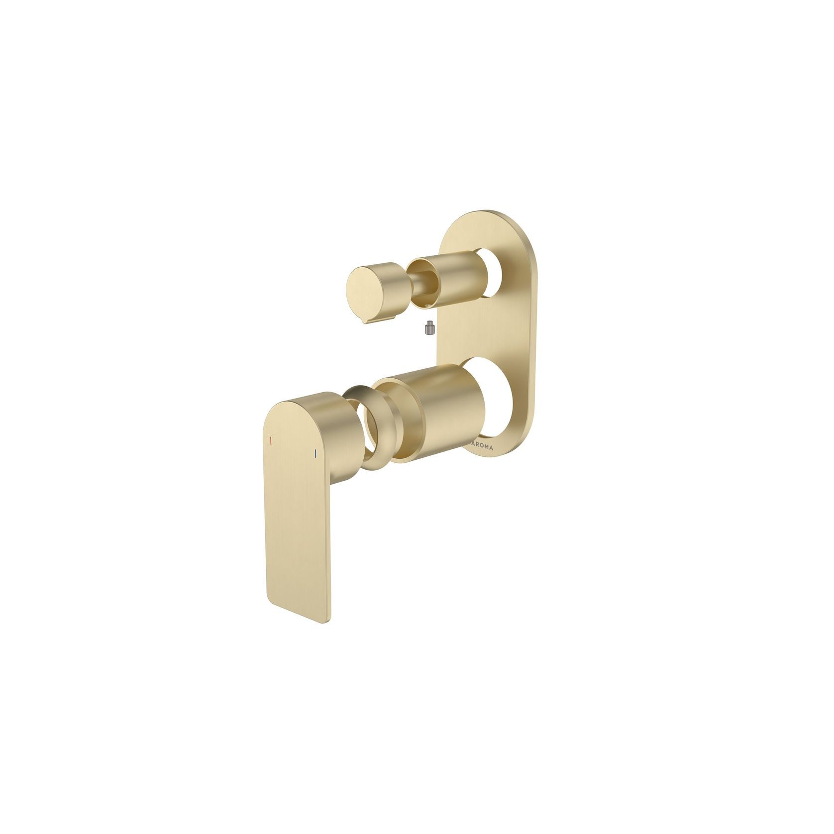 Urbane II Bath/Shower Mixer with Diverter Trim Kit Rounded Cover Plate gallery detail image