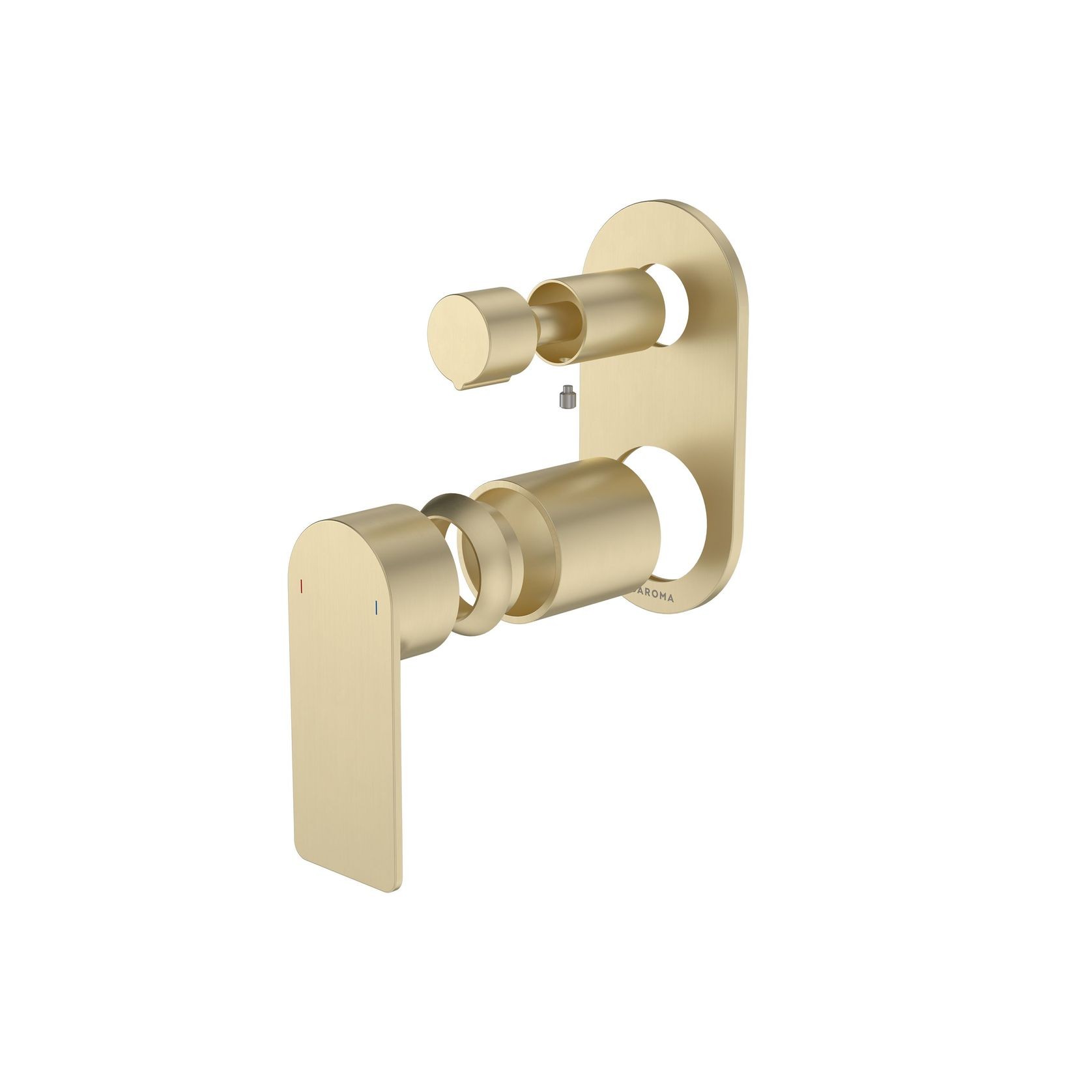 Urbane II Bath/Shower Mixer with Diverter Trim Kit Rounded Cover Plate gallery detail image
