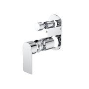 Urbane II Bath/Shower Mixer with Diverter Trim Kit Rounded Cover Plate gallery detail image