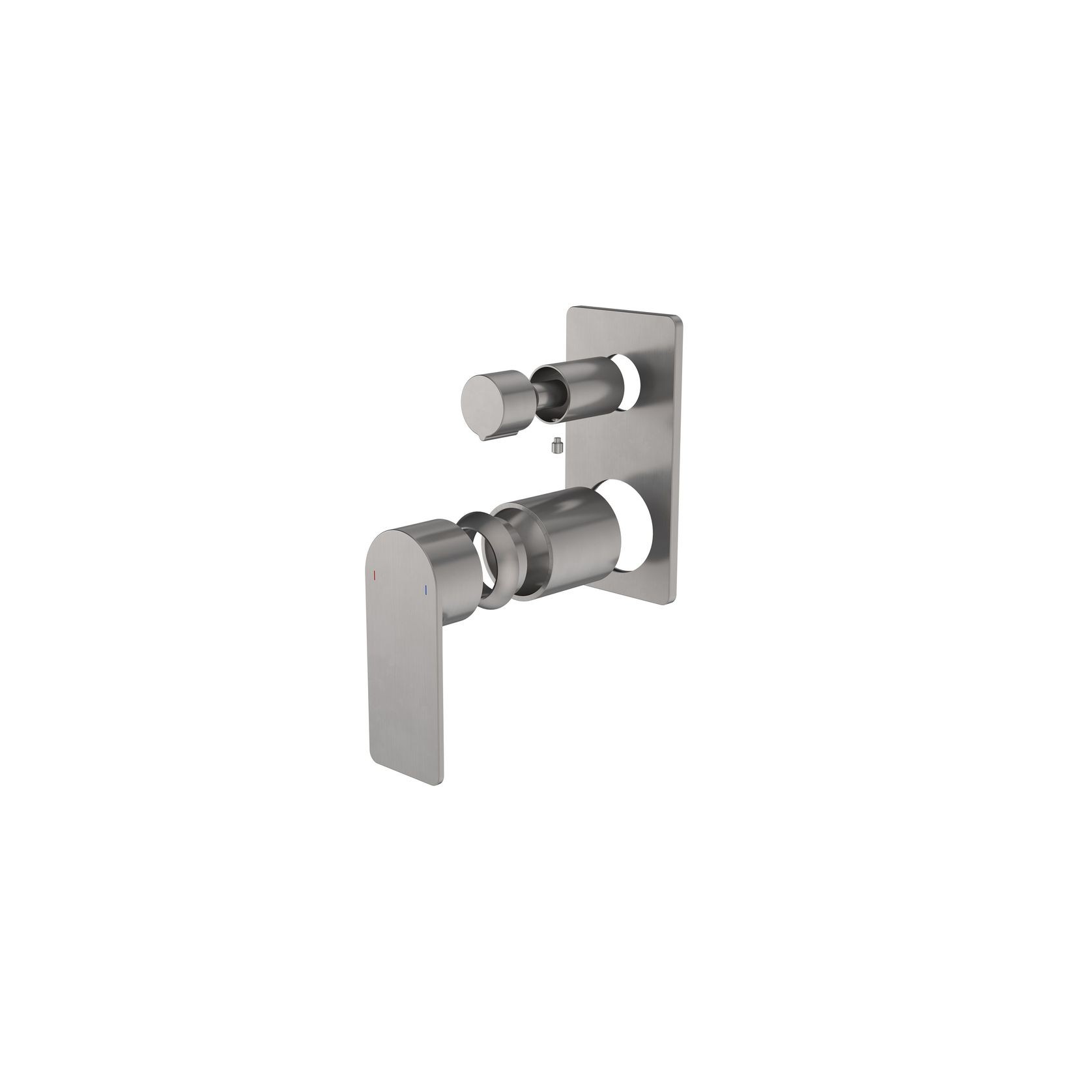 Urbane II Bath/Shower Mixer with Diverter Trim Kit Rectangular Cover Plate gallery detail image