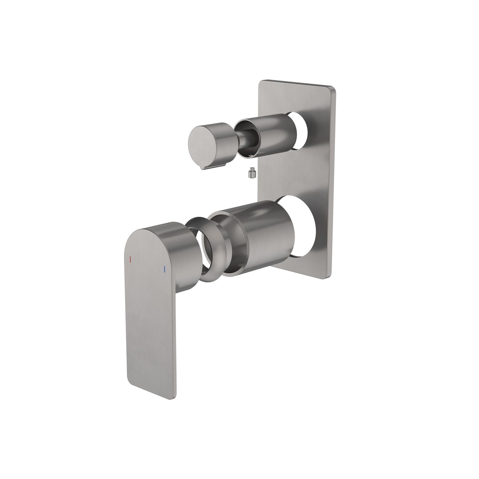 Urbane II Bath/Shower Mixer with Diverter Trim Kit Rectangular Cover Plate gallery detail image