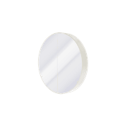 Kzoao 900mm Round Mirror Cabinet Satin White gallery detail image