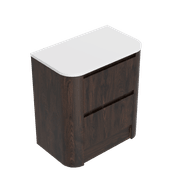 Angolo Curved Luxe Vanities gallery detail image