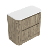 Norah Curved Luxe Vanities gallery detail image