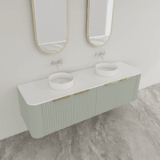 ESTATE 90 Vanity | Wall-hung with 2 basins W1900 gallery detail image