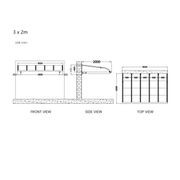 Artificial Spring Grass 3cm gallery detail image