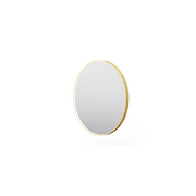Eclipse Circle Gold LED Framed Mirror with Demister gallery detail image