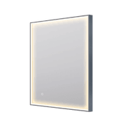 Eclipse Rectangle Gun Metal LED Framed Mirror Demister gallery detail image