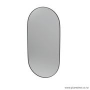 Frame 450 Pill Mirror Black gallery detail image