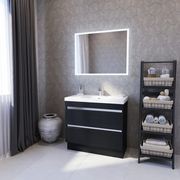 Broadway Rectangular LED Mirror gallery detail image