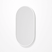 Code Aspect Oval Mirror | White gallery detail image