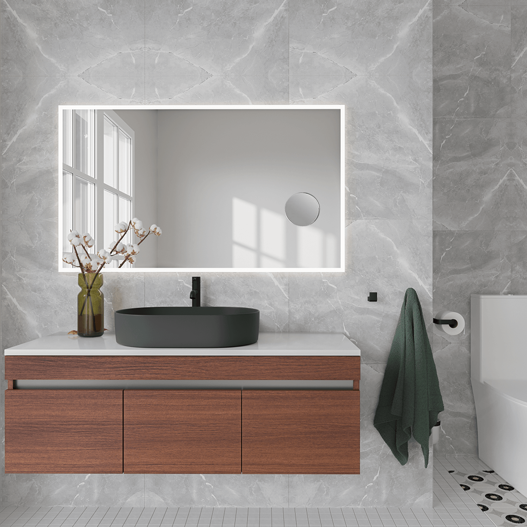 Cosmetic Magnifying Mirror Kit gallery detail image