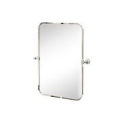 Hawthorn Hill - Rectangular Tilting Bathroom Mirror With Radius On Corners 800H x 508W gallery detail image